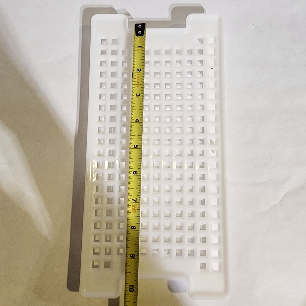 ☀️ Tupperware Crisper Replacement Insert Grid‎ Tray 5.5" x 11" White #756 - Picture 5 of 7